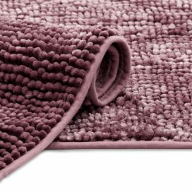 AmeliaHome Koupelnový koberec Bati fialový, velikost 60x90