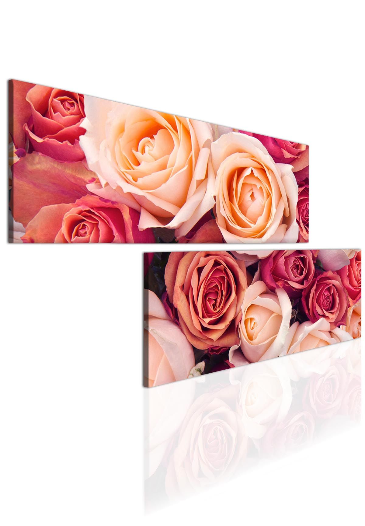 Malvis Atypický obraz růže Velikost (šířka x výška): 120x60 cm - S-obrazy.cz