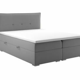 Boxspring postel s úložným prostorem Ethan 160x200