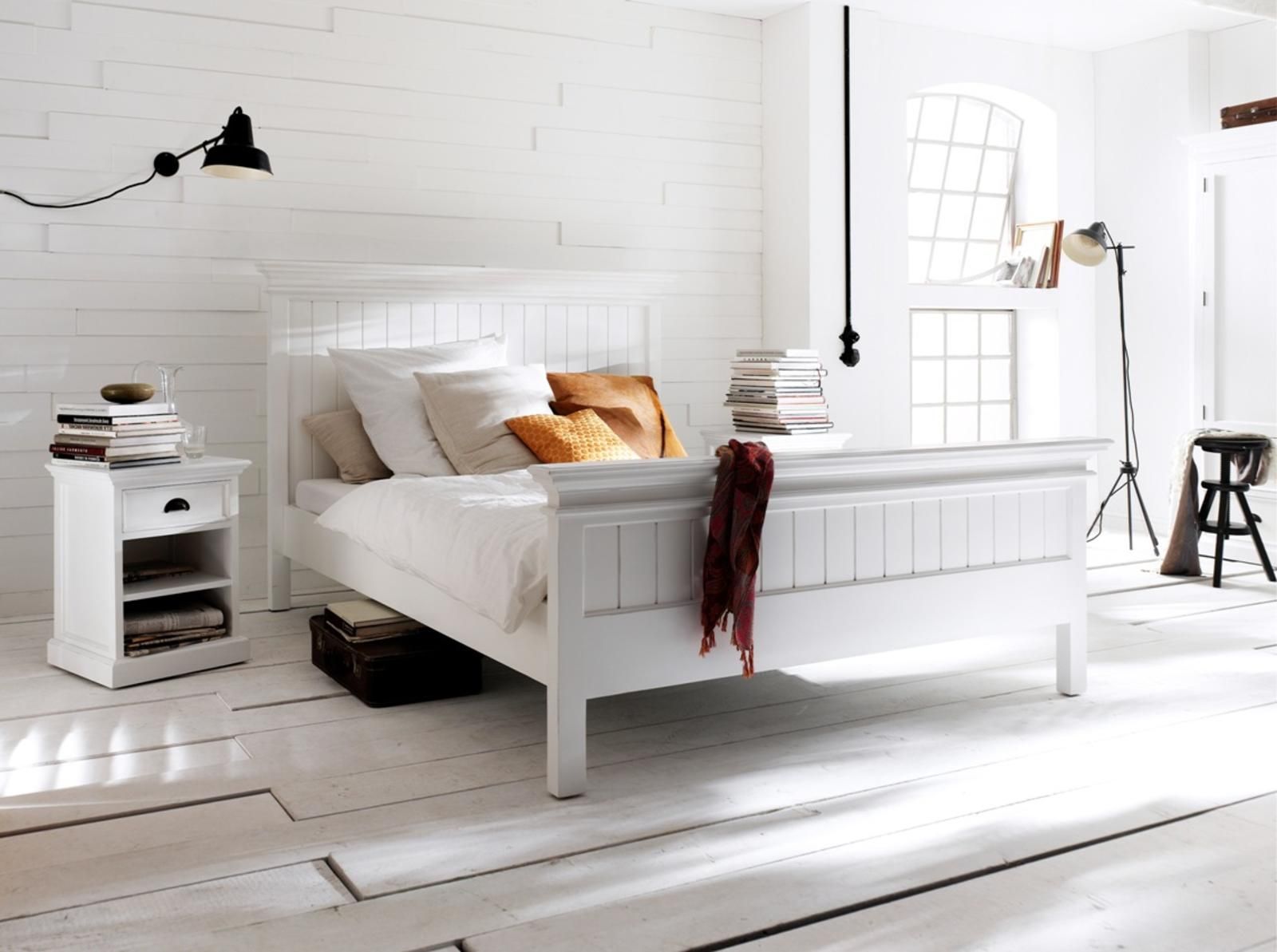 Aldo Manželská postel ze dřeva mahagon Super King - Nábytek ALDO