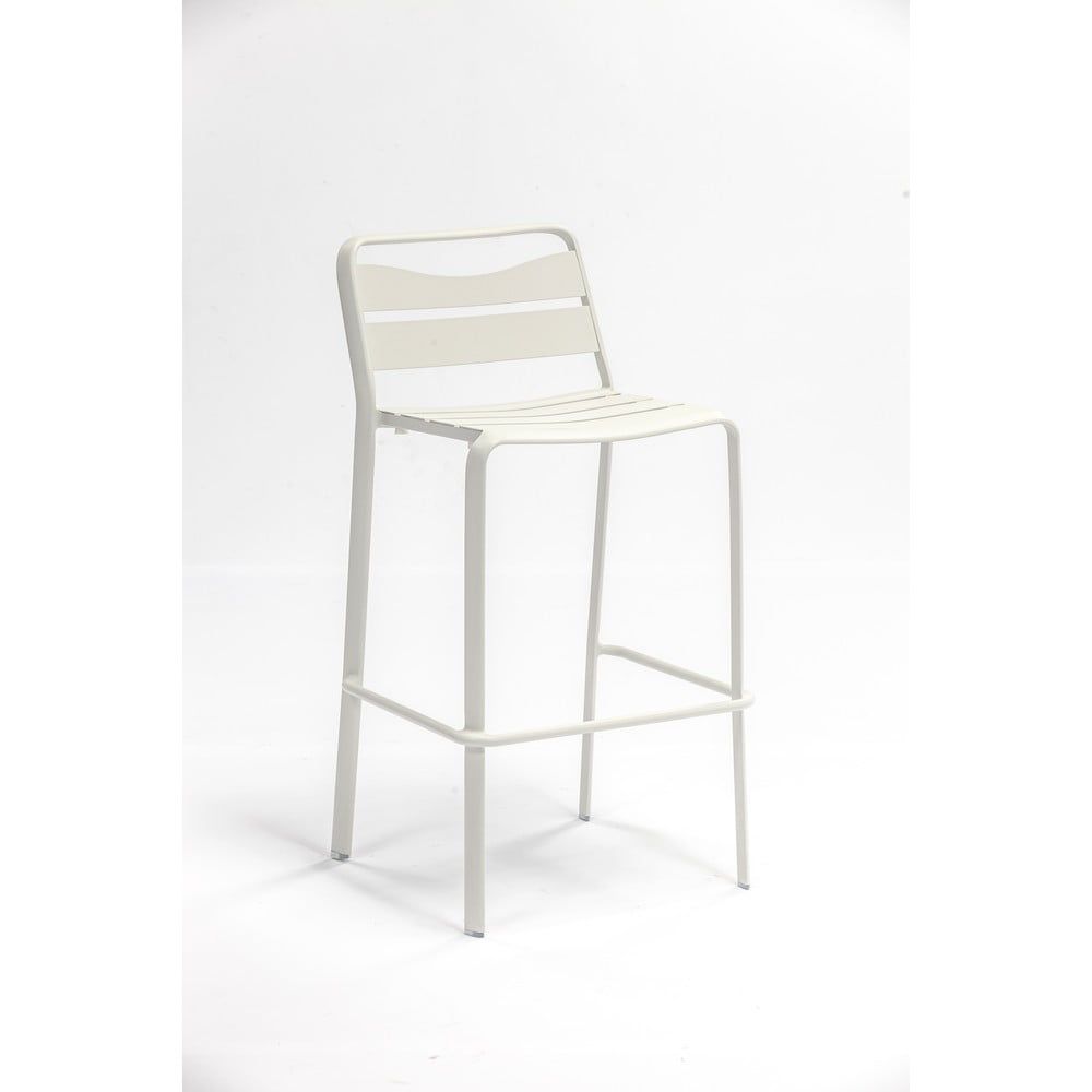Bílé kovové zahradní barové židle v sadě 2 ks Spring – Ezeis - Bonami.cz
