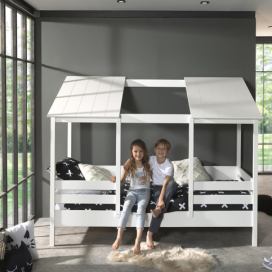 Aldo Dětská postel ve tvaru domečku House II - white
