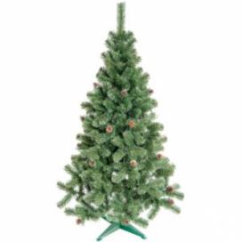 Vánoční stromeček Aga JEDLE s šiškami 220 cm