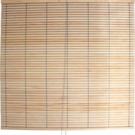 Vingo Dřevěná roleta na pergolu – přírodní Šířka rolety: 120 cm, Rozvin rolety: 150 cm