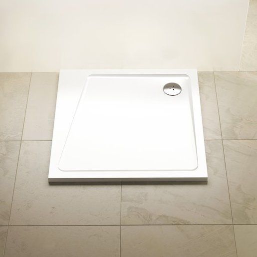 Sprchová vanička čtvercová Ravak 100x100 cm litý mramor XA05AA01010 - Siko - koupelny - kuchyně