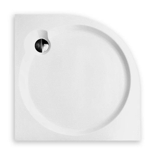 Sprchová vanička čtvrtkruhová Roth 80x80 cm akrylát 8000284 - Siko - koupelny - kuchyně