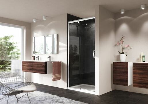 Sprchové dveře 100 cm Huppe Aura elegance 401402.092.322 - Siko - koupelny - kuchyně