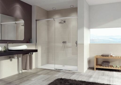 Sprchové dveře 100 cm Huppe Aura elegance 401412.092.322 - Siko - koupelny - kuchyně