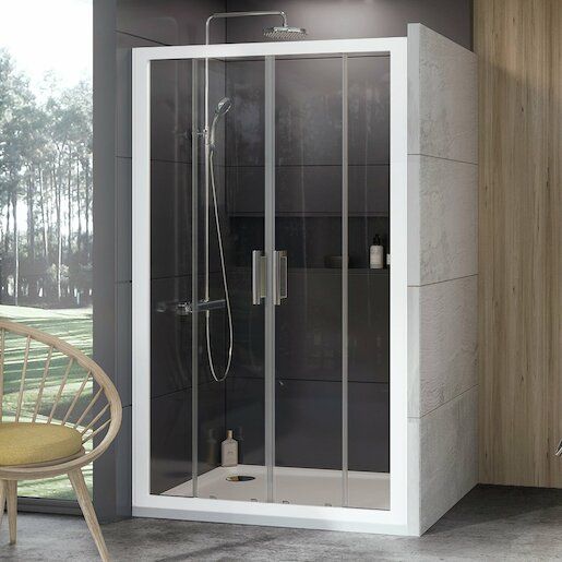 Sprchové dveře 110x190 cm Ravak 10° bílá 0ZKL0100Z1 - Siko - koupelny - kuchyně