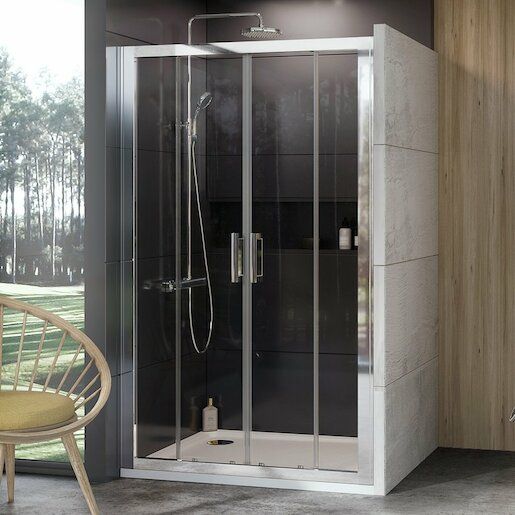 Sprchové dveře 120x190 cm Ravak 10° chrom lesklý 0ZKG0C00Z1 - Siko - koupelny - kuchyně