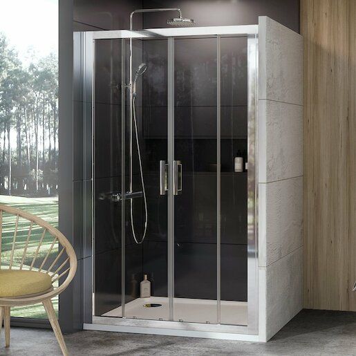 Sprchové dveře 200x190 cm Ravak 10° chrom lesklý 0ZKK0C00Z1 - Siko - koupelny - kuchyně