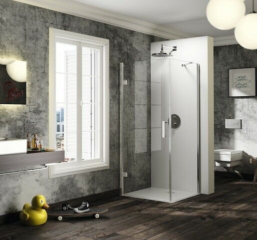 Sprchové dveře 90 cm Huppe Solva pure ST2507.092.322 - Siko - koupelny - kuchyně