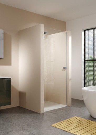 Sprchové dveře 90x200 cm levá Riho Soft Q101 chrom lesklý GQ0001201 - Siko - koupelny - kuchyně