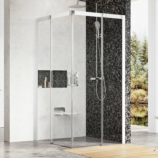 Sprchový kout čtverec 90x90 cm Ravak Matrix 1WV77100Z1 - Siko - koupelny - kuchyně