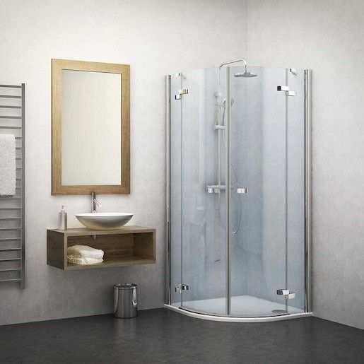 Sprchový kout čtvrtkruh 100x100 cm Roth Elegant Line 131-1000000-00-02 - Siko - koupelny - kuchyně