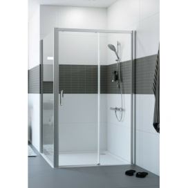 Boční zástěna ke sprchovým dveřím 100x200 cm Huppe Classics 2 chrom lesklý C25405.069.322
