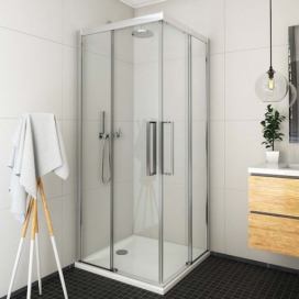 Sprchové dveře 100x205 cm pravá Roth Exclusive Line chrom lesklý 560-100000P-00-02