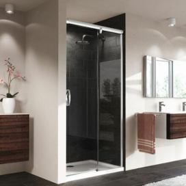 Sprchové dveře 110x190 cm pravá Huppe Aura elegance chrom lesklý 401503.092.322