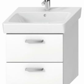 Koupelnová skříňka pod umyvadlo Jika Lyra Plus Viva 54x41,6x55 cm bílá H40J3844023001