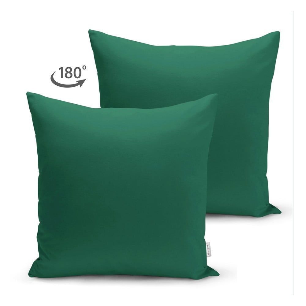 Zelený povlak na polštář Minimalist Cushion Covers, 45 x 45 cm - Bonami.cz