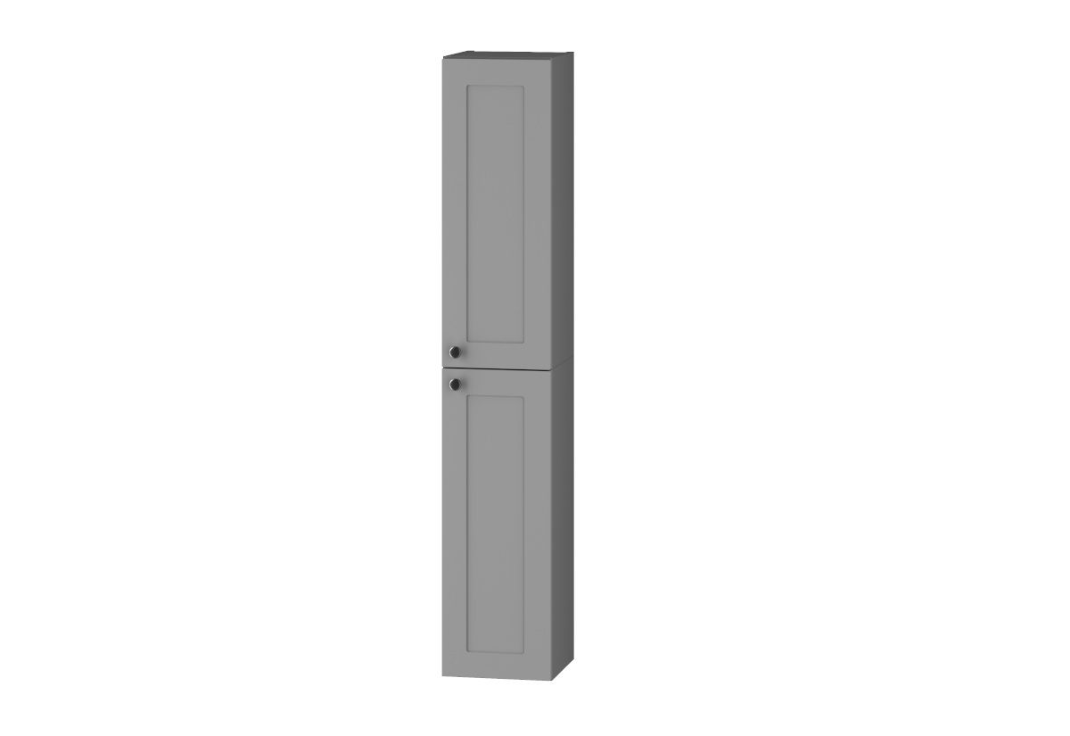 Koupelnová skříňka SENA W30 SL, 30x160x31,9, šedá mat - Expedo s.r.o.