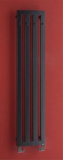 Radiátor kombinovaný P.M.H. Darius 150x33 cm černá DAH53261500BL - Siko - koupelny - kuchyně