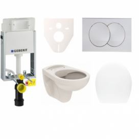 Cenově zvýhodněný závěsný WC set Geberit k zazdění + WC S-Line  SIKOGE1U7