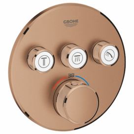 Termostat Grohe Smart Control s termostatickou baterií Brushed Warm Sunset 29121DL0