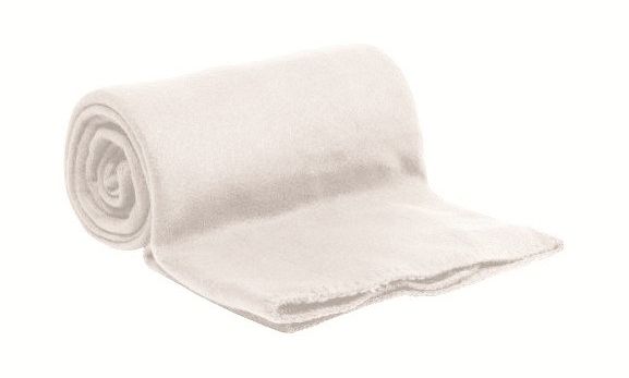 Fleecová deka světle šedá 150x200 cm - Výprodej Povlečení