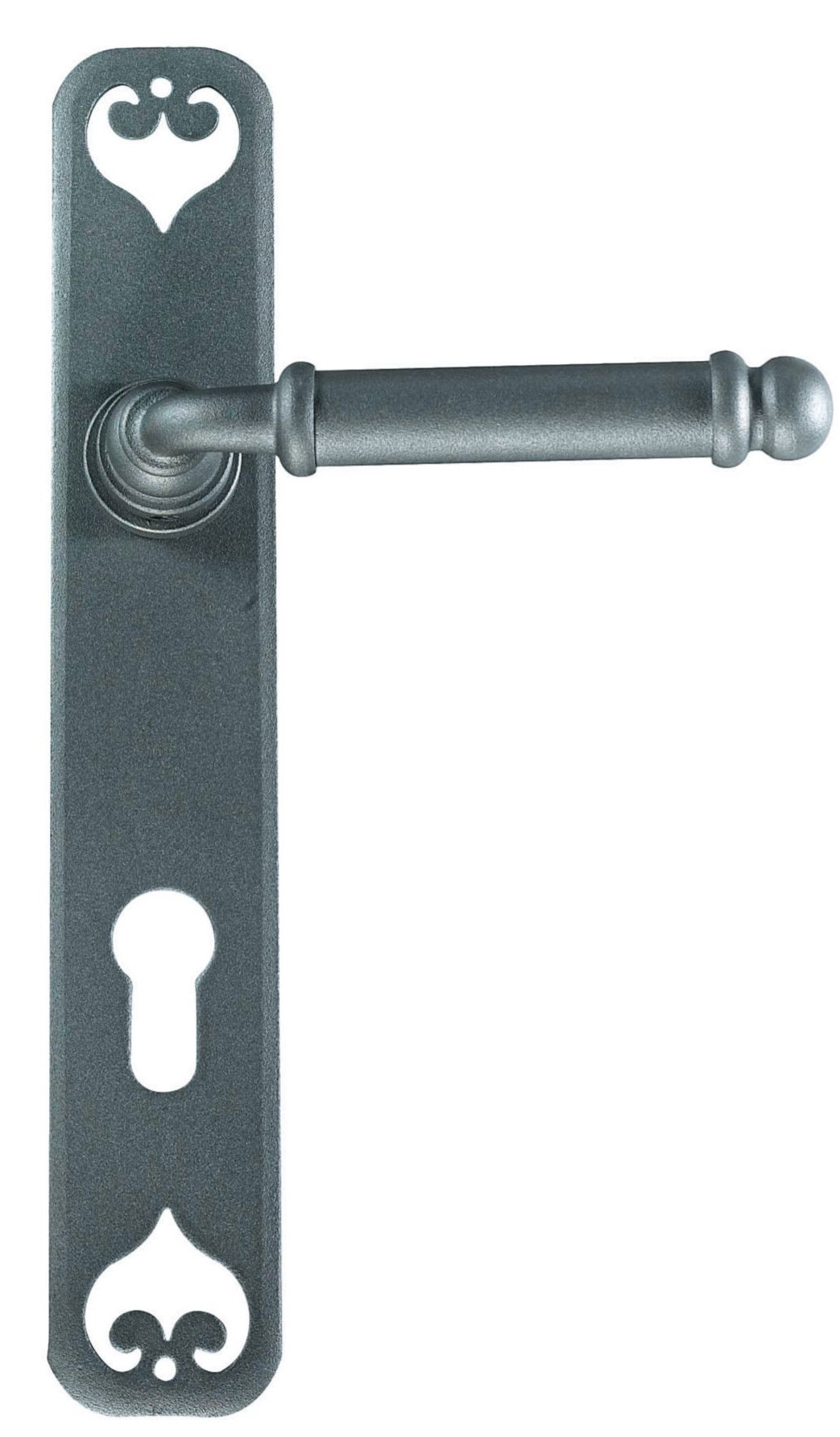 GALBUSERA Kovaná klika na dveře model 2104 - železo, antická černá - KLIKSHOP s.r.o.