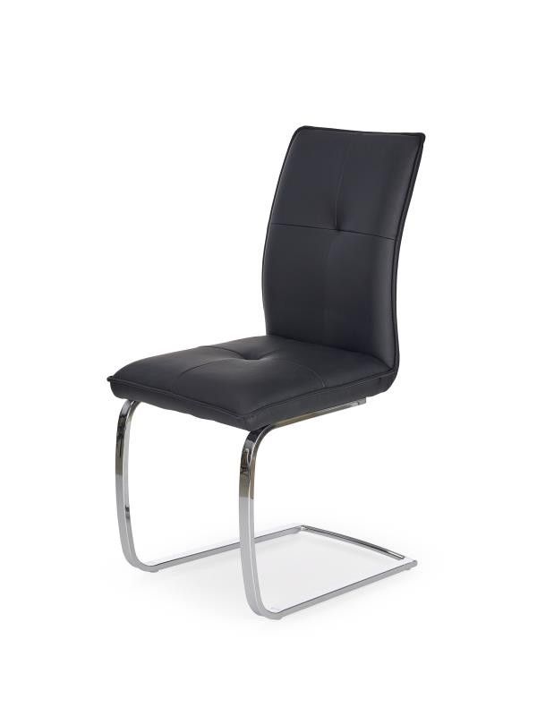 Halmar Jídelní židle K-252, černá - ATAN Nábytek