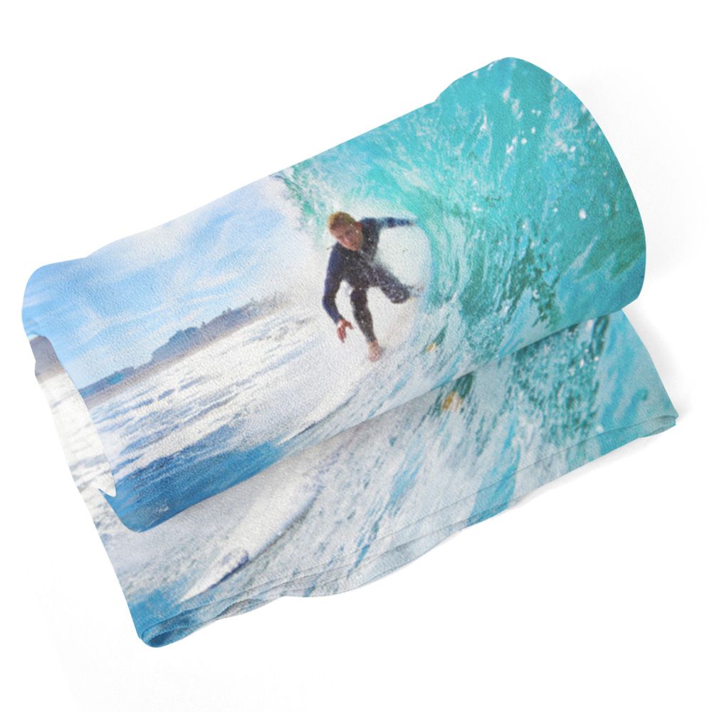 Deka SABLIO - Surfař na vlně 190x140 cm - E-shop Sablo s.r.o.