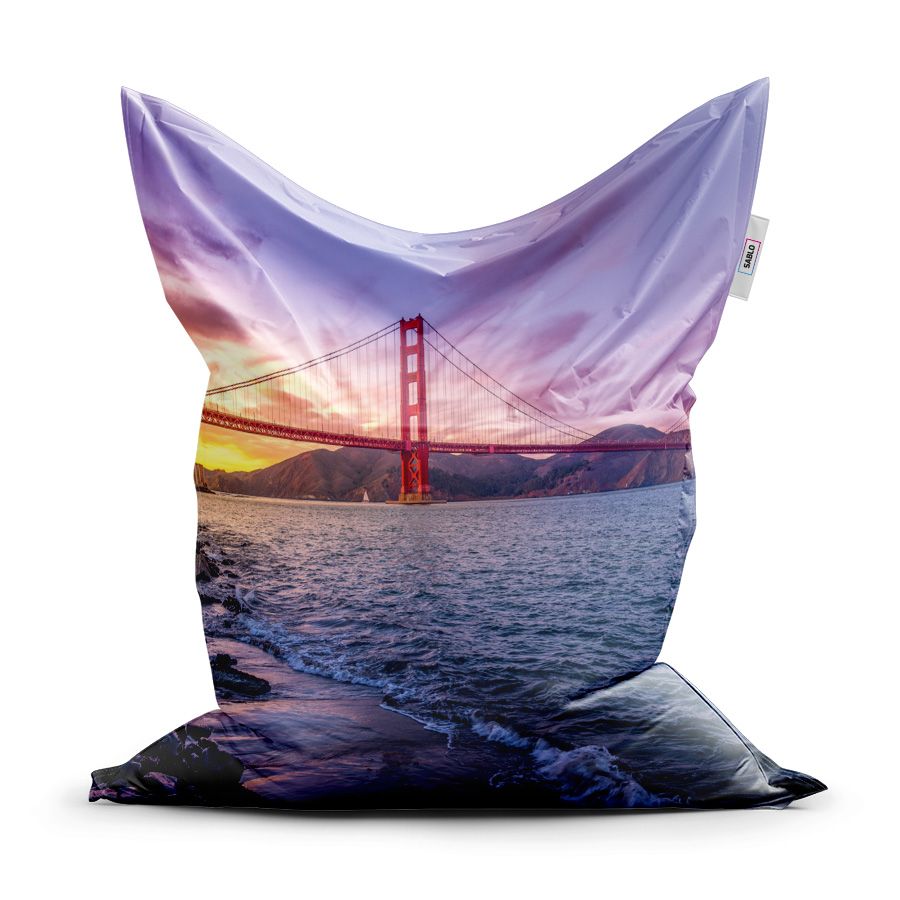 Sedací vak SABLIO - Golden Gate 5 150x100 cm - E-shop Sablo s.r.o.