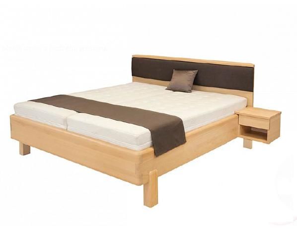 Designová masivní postel GALAXY - FORLIVING