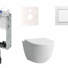 Cenově zvýhodněný závěsný WC set TECE k zazdění + WC Laufen Laufen Pro KMPLPROAT