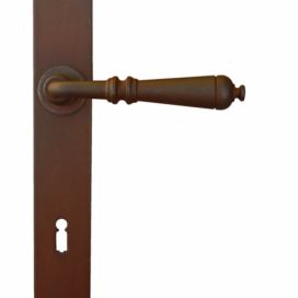 GALBUSERA Kovaná klika na dveře model 2700 - železo, antická černá