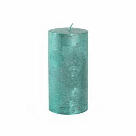 Provence Rustikální svíčka 12cm zelená