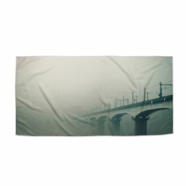 Ručník SABLIO - Železniční most 70x140 cm