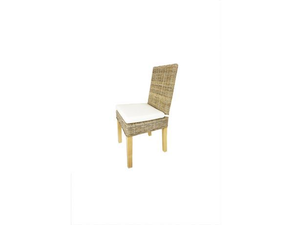 Ratanová židle SEATTLE, konstrukce borovice - FORLIVING