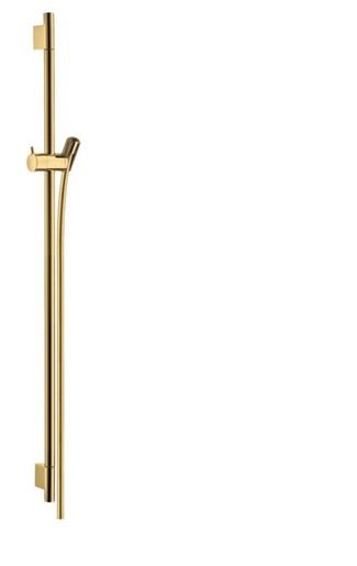 Sprchová tyč Hansgrohe Unica leštěný vzhled zlata 28631990 - Siko - koupelny - kuchyně