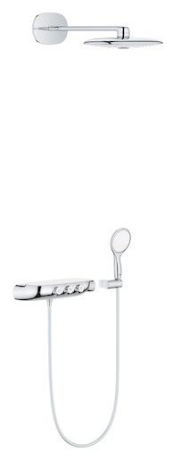 Sprchový systém Grohe Smart Control bez podomítkového tělesa chrom G26443000 - Siko - koupelny - kuchyně