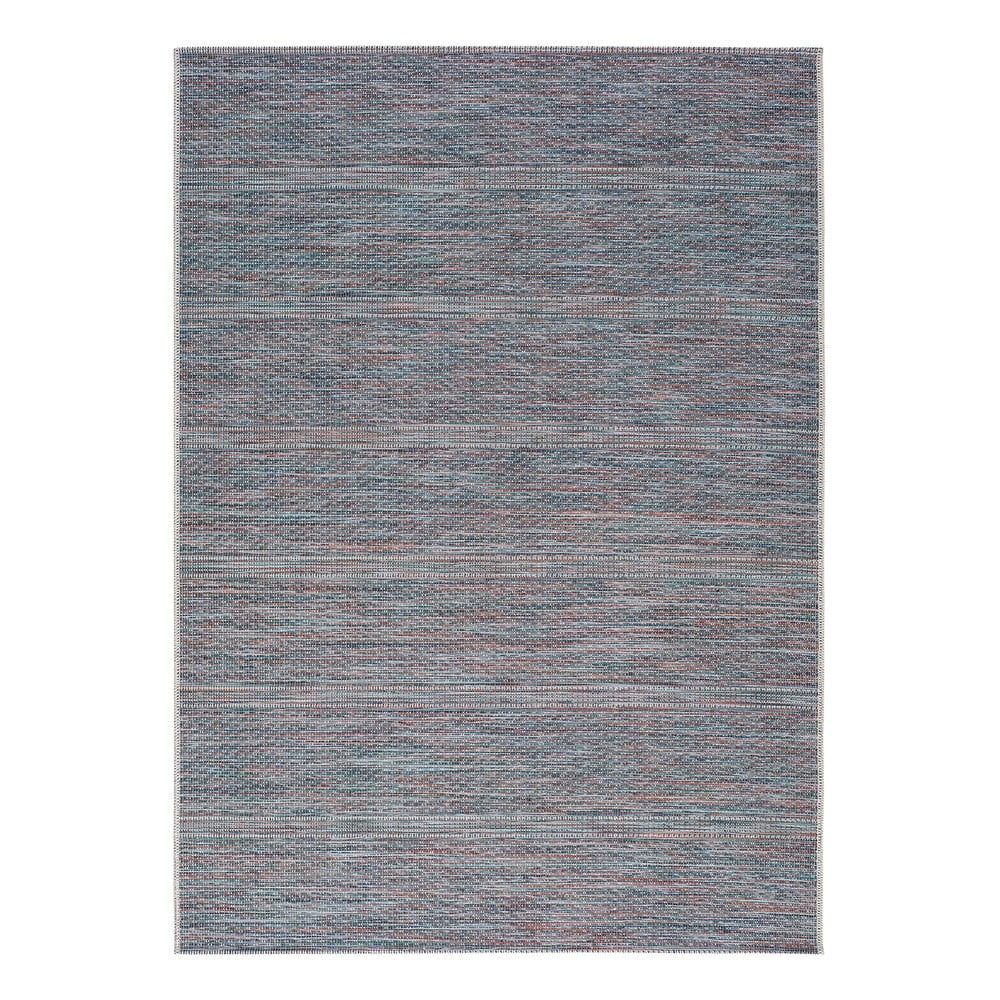 Tmavě modrý venkovní koberec Universal Bliss, 55 x 110 cm - Bonami.cz