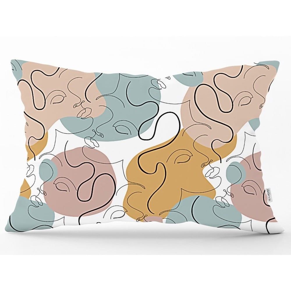 Povlak na polštář Minimalist Cushion Covers Drawing Art Rectangle, 35 x 55 cm - Bonami.cz