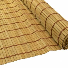 Vingo Bambusová rohož za postel hnědá Šířka rohože: 100 cm, Délka rohože: 200 cm