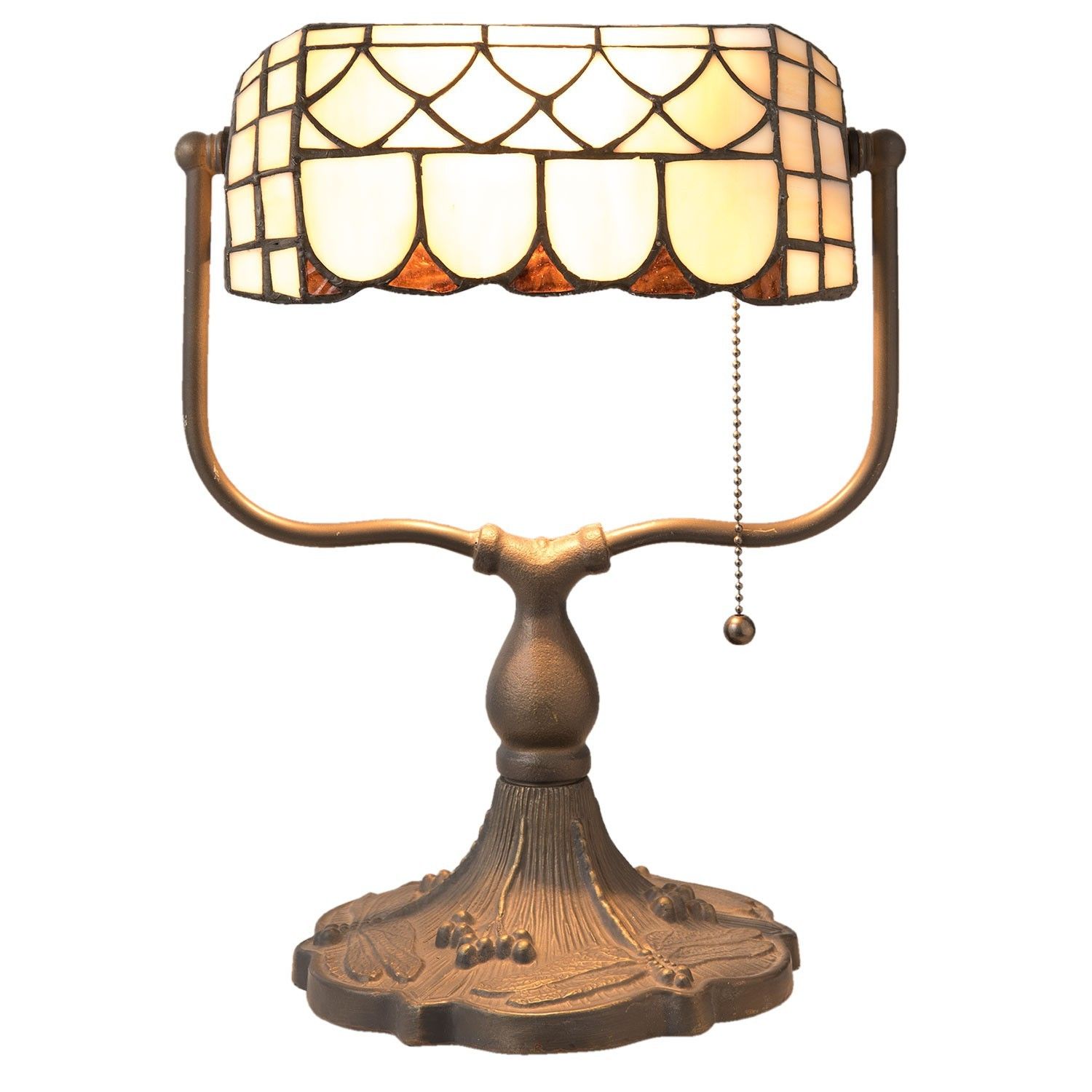 Stolní lampa Tiffany Tricia - 26*21*37 cm E27 / Max 60W Clayre & Eef - LaHome - vintage dekorace