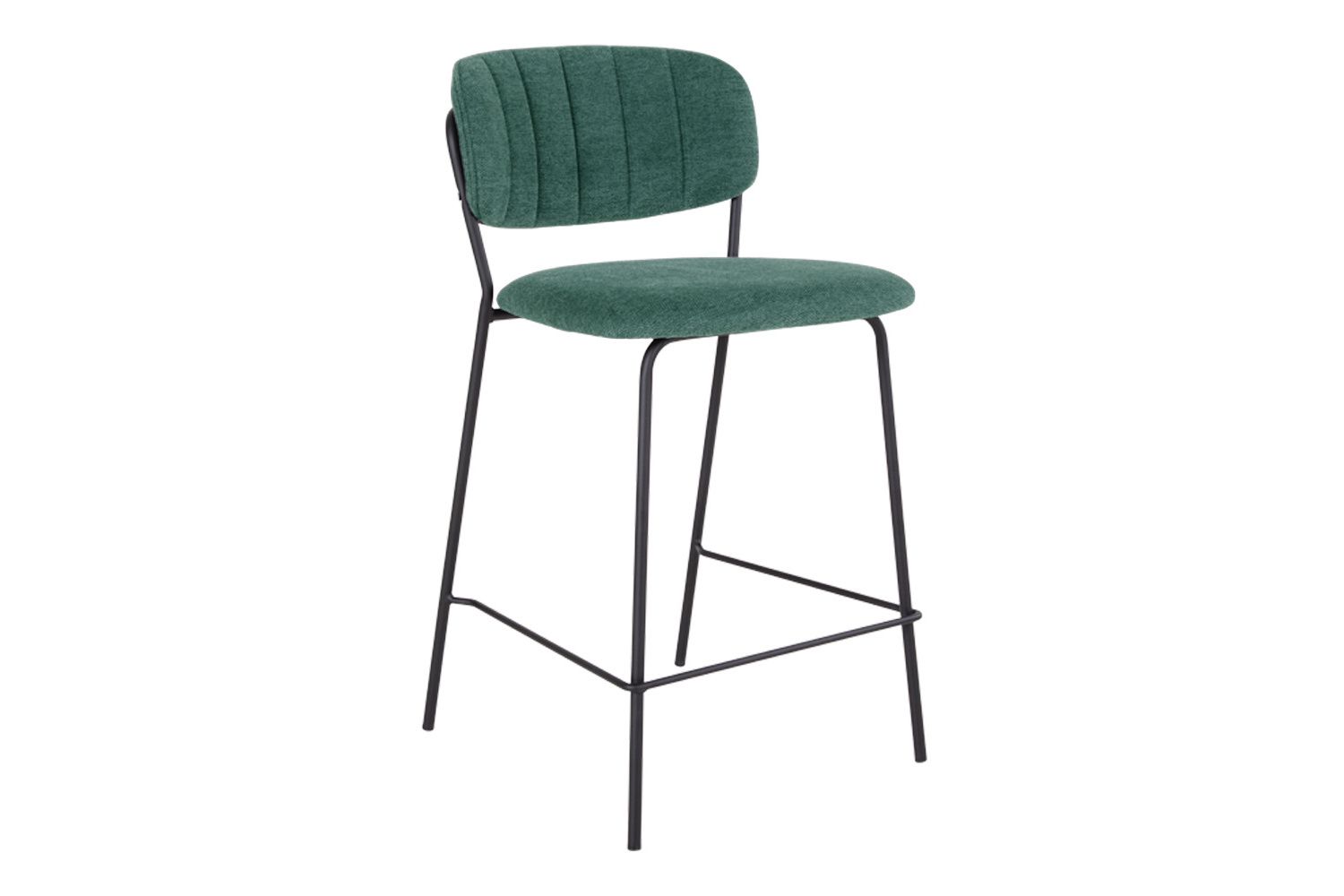 Norddan Designová barová židle Rosalie zelená - 