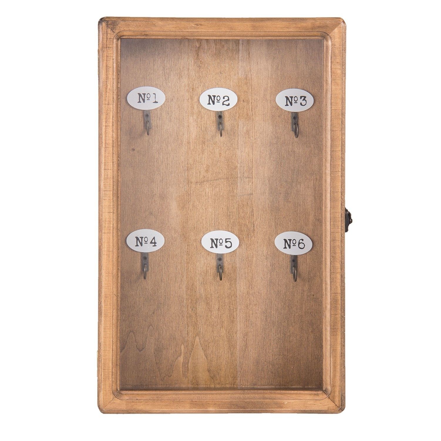 Dřevěná skříňka na klíče -  24*7*38 cm Clayre & Eef - LaHome - vintage dekorace