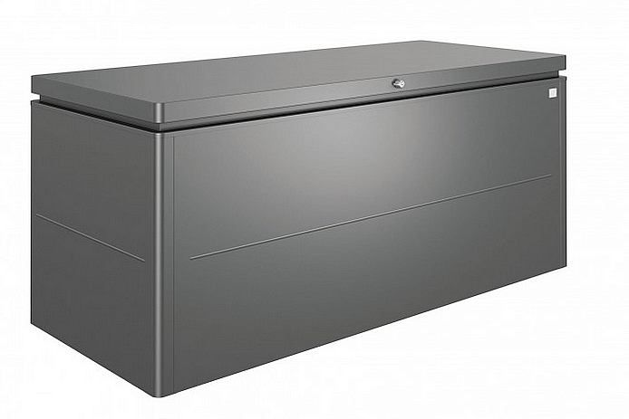 Biohort Designový účelový box LoungeBox (tmavě šedá metalíza) 160 cm (1 krabice) - i-zahradninabytek.cz