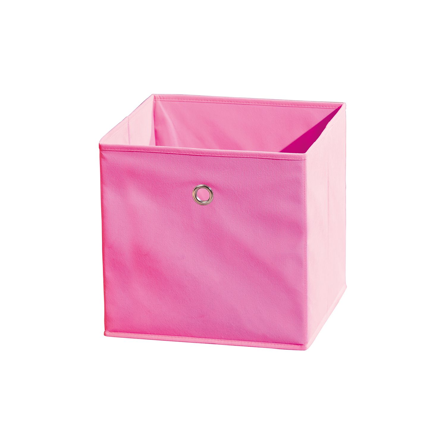 WINNY textilní box, růžový - IDEA nábytek