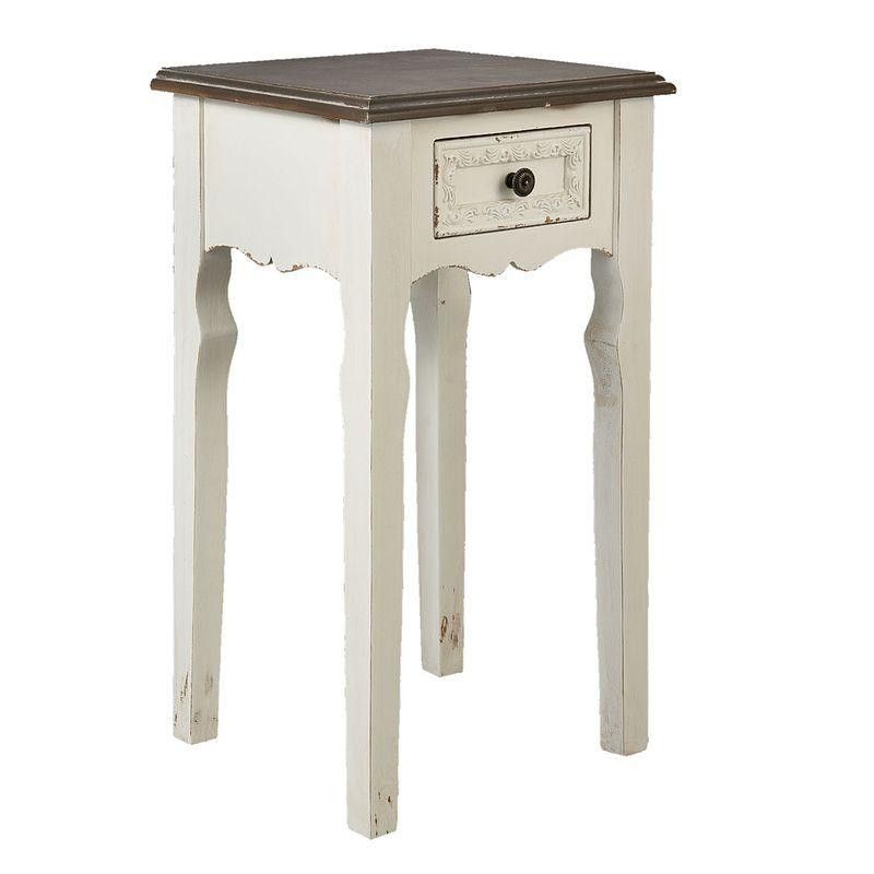Odkládací / noční stolek se šuplíkem - 45*34*66 cm Clayre & Eef - LaHome - vintage dekorace
